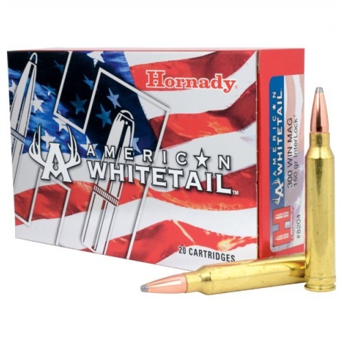 Hornady American Whitetail 300 Win Mag 150gr Ammunition — North Pro Sports