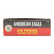 Federal American Eagle 338Federal 185gr Soft Point Ammunition