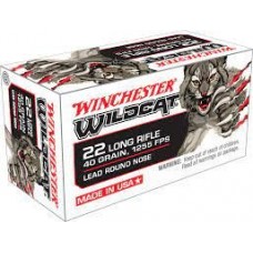 Winchester Wildcat 22LR 40gr 1255FPS Ammunition - 500RDS