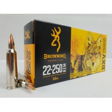 Browning BXV 22-250 50gr Ammunition