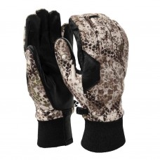 Badlands Hybrid Gloves Fleece Outer, Suede Palm Approach Camo - Large