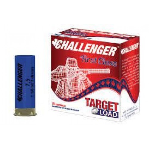 Challenger 20ga 2 3/4" 7/8oz #7.5 Target Load - CASE