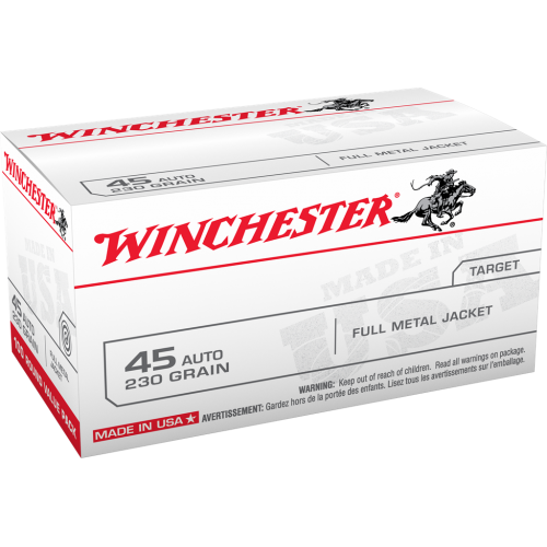 Winchester USA 45Auto 230gr Ammunition