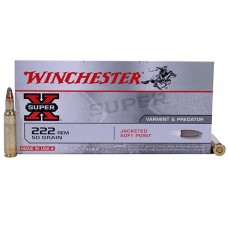 Winchester SuperX 222 Remington 50gr Ammunition