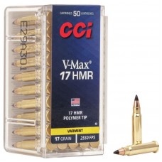 CCI V-MAX 17HMR 17gr Ammunition