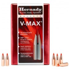 Hornady 22Cal .224 60gr V-MAX Bullets - 100/Box