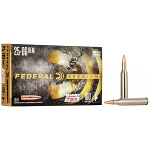Federal Premium Barnes TSX 25-06 Ammunition