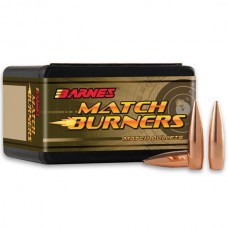 Barnes 6.5mm (.264) 140gr Match Burner Boat Tail Bullets 