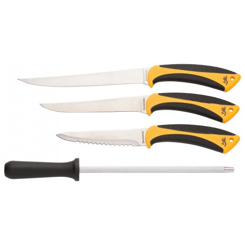 Browning White Water Fillet Kit Combo - Includes 3 Knives