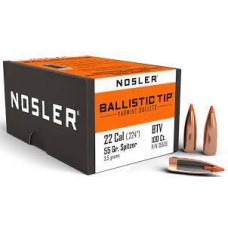 Nosler Ballistic Tip Varmint Bullets - 22cal. 55gr. - 100/Box