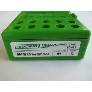Redding 2-Die Full Length Die Set 6mm Creedmoor