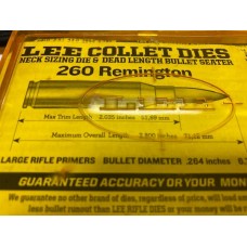 *Consignment* Lee Collet Dies - 260Rem 