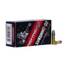 Norma Subsonic 22LR 40gr Lead Hollow Point Ammunition