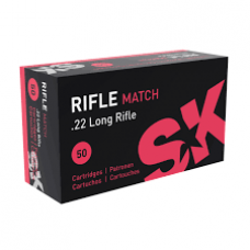 SK Rifle Match 22LR 40gr Ammunition