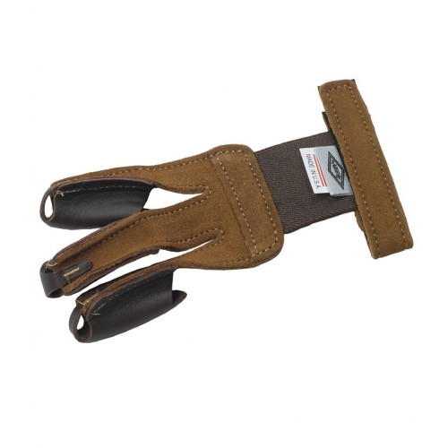 NEET Youth Tan/Suede Leather Archery Glove - Small