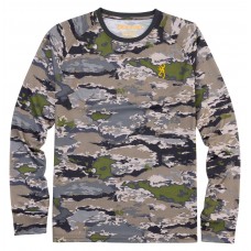 Browning Long Sleeve Ovix Camo Tech Shirt - Large