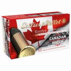 Sellier & Bellot "Canadian Match" 22LR 40gr LRN Ammunition