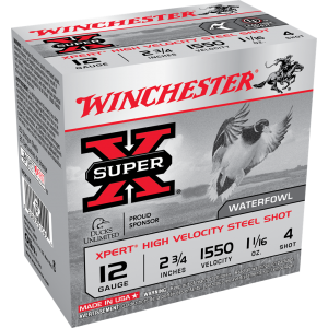 Winchester Super-X Xpert High Velocity 12ga 2 3/4" Steel Ammunition