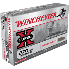 Winchester Super-X 270Win 150gr Power-Point Ammunition