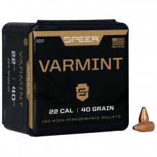 Speer Varmint Soft Point Bullet .224