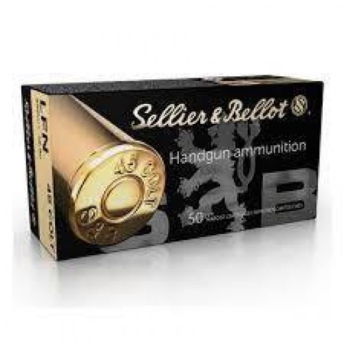 Sellier & Bellot 45 Long Colt 250gr LFN Ammunition Sellier & Bellot 45 Long Colt 250gr LFN Ammunition