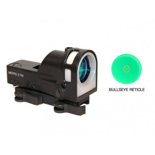 MeproLight MEPRO 21 Self-Powered Day/Night Reflex Sight - Bullseye Reticle