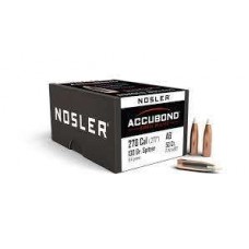 Nosler Accubond 270Cal 130gr Bullets - 50/Box