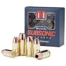 Hornady Subsonic 9mm 147gr XTP Ammunition