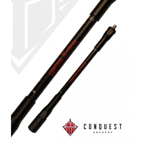Conquest Control Freak .500 Single Hunting Stabilizer w/SMAC - 12" Matte Black