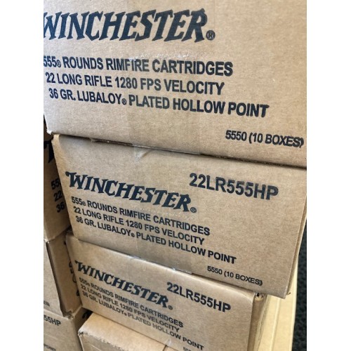 Winchester Target & Small Game 22LR 36gr Ammunition - 5550 ROUNDS