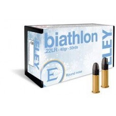 Eley Biathlon Club 22LR 40gr RN Ammunition
