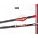 Bloodsport Justice 31" 350 Spine .001" Arrows - 6PK