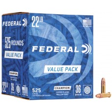 Federal Champion 22LR 36gr Hollow Point - 525 Rounds