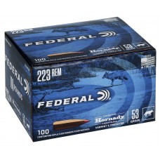 Federal Varmint & Predator 223Rem 53gr Ammunition - 100RDS