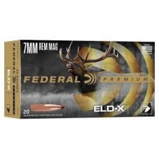 Federal Premium Hornady ELD-X 7mmRemMag 162gr Ammunition