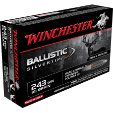 Winchester Ballistic Silvertip 243Win 95gr Ammunition