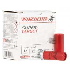 Winchester Super Target 12ga 2 3/4" #8 - CASE