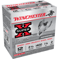 Winchester Super-X 12ga 2 3/4" #2 Ammunition - 250RD Case