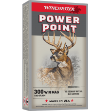 Winchester Power Point 300WinMag 180gr Power-Point Ammunition