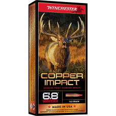 Winchester Copper Impact 6.8Western 162gr Ammunition