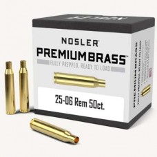 Nosler Premium Brass 25-06 Remington - 50/Box
