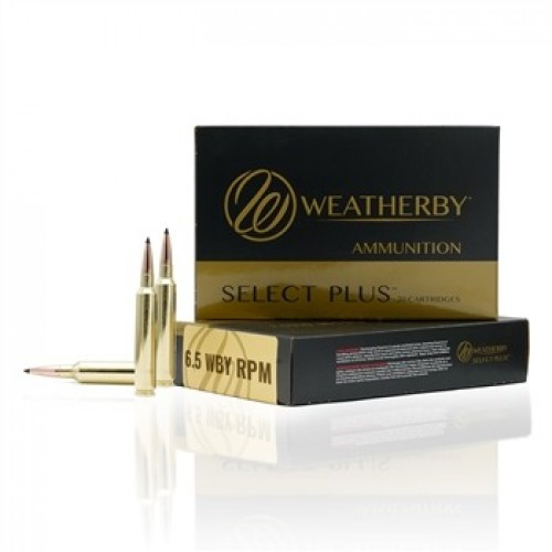 Weatherby Select Plus 6.5 Wby RPM 127gr Barnes LRX Ammunition
