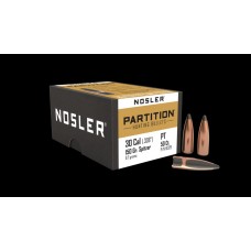 Nosler Partition Hunting Bullets - 30cal. 150gr. - 50/Box