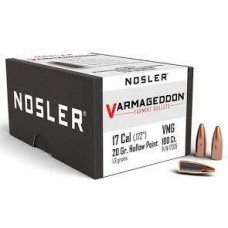Nosler Varmageddon 17Cal 20gr FBHP Bullets - 100/Box