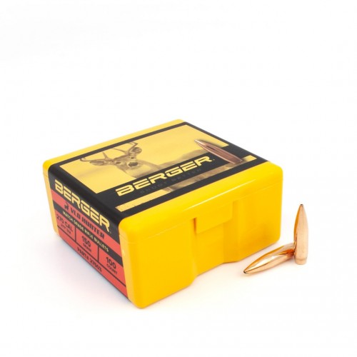 Berger VLD Hunting Bullets - 270 Cal. 150gr. - 100/Box