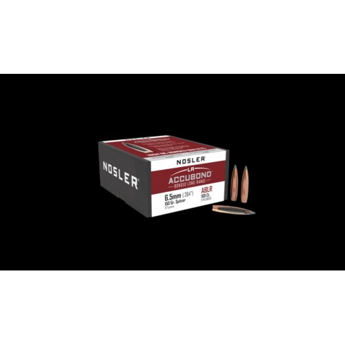 Nosler Accubond LR (Long Range) 6.5mm 150gr Bullets - 100Ct