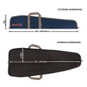 Allen Marlin 42" Rifle Case - Blue with Tan Trim