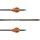 Easton Axis Long Range 4mm Arrows 6PK Fletched w/Vanes - 300 Spine