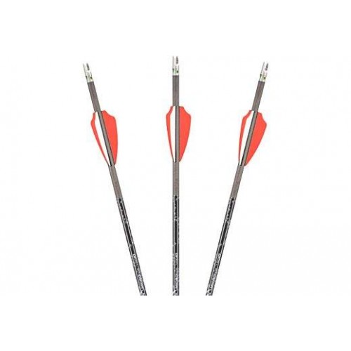 AXE Crossbow Bolt Combo Pack - 3 Bolts, 3 Lighted Nocks AXE Crossbow Bolt Combo Pack - 3 Bolts, 3 Lighted Nocks