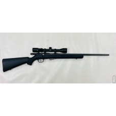 Used Savage 93R17 17HMR w/3-9x40 Riflescope